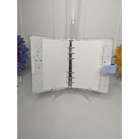 Filofax Personal Patterns Organizer 2026 - Expressions, Blue - Picture 5 of 12